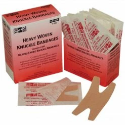 First Aid Only Heavy Woven Knuckle Bandages, 50/Box (1-850)