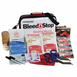 MobileAid BleedStop Double 100 Bleeding Control & Gunshot Wound Trauma First Aid Kit