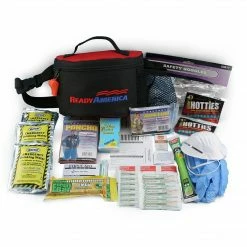 Ready America Grab 'N Go 1 Person 1 Day Emergency Hip Pack, 2/Pack (70070-2)