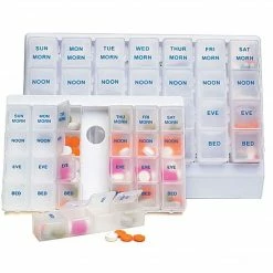 Trademark Global Trademark Remedy™ Daily Pill And Vitamin Organizer