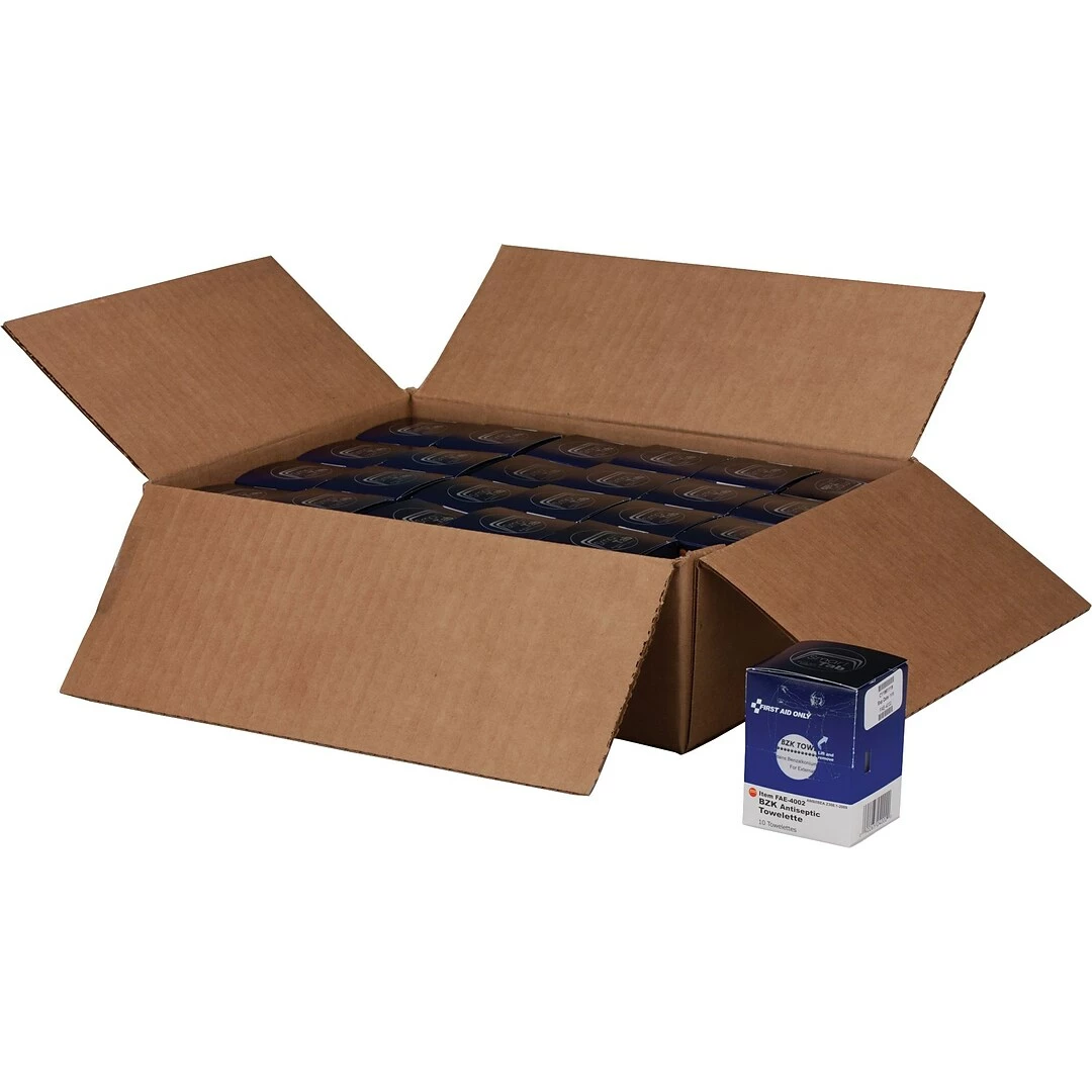 SmartCompliance First Aid Only Smart Compliance Refill Cleansing Pads, Antiseptic Wipes, 240/Carton (FAE-4002) - Image 2