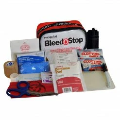 MobileAid BleedStop Immediate Response 300 Bleeding Control & Gunshot Wound Trauma First Aid Kit