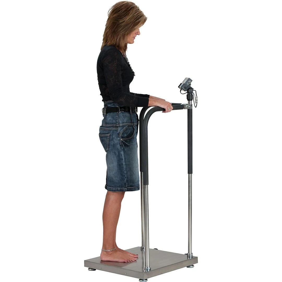 BrecknellĀ® MS140-300 Portable Medical Electronic Handrail Scale, Up To 660lb. Capacity - Image 2