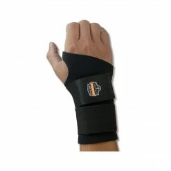 Ergodyne ProFlex 675 Neoprene Wrist Support With Double Strap, Small (16622)