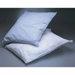 Medline Disposable SMS Pillowcases, White, 20"L X 29"W