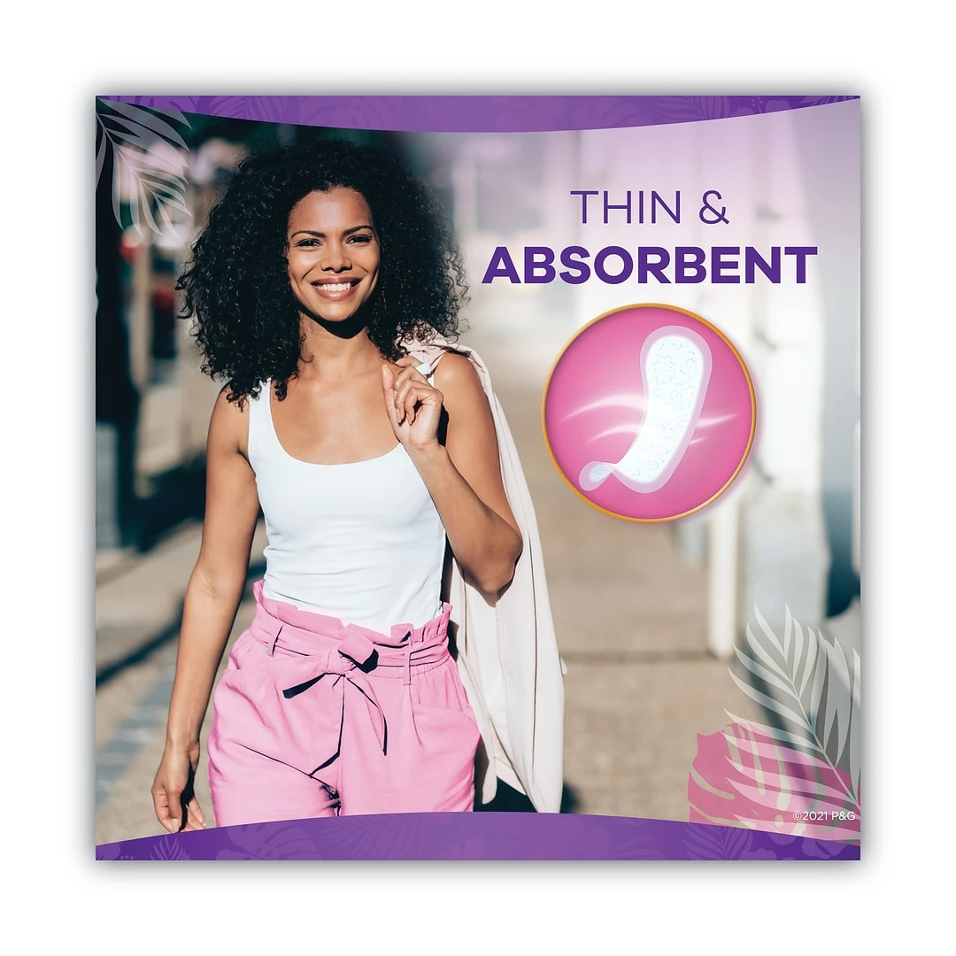 Always® Thin Daily Panty Liners, Regular, 120/Pack - Image 4