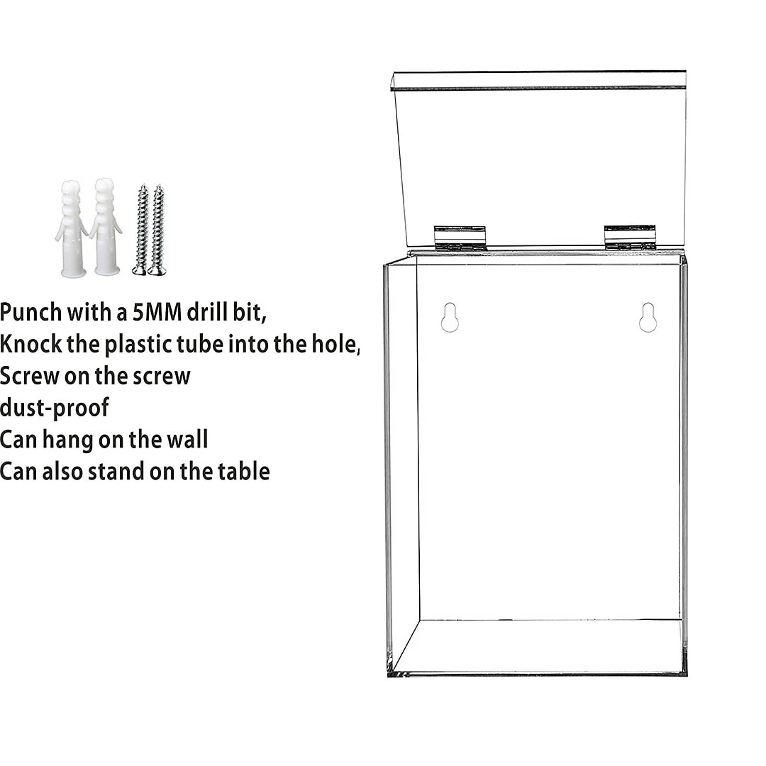 Omnimed Acrylic Facemask Dispenser (304200) - Image 2