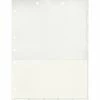 Medical Arts Press® Large Tab Chart Divider Sheets, White With Pocket