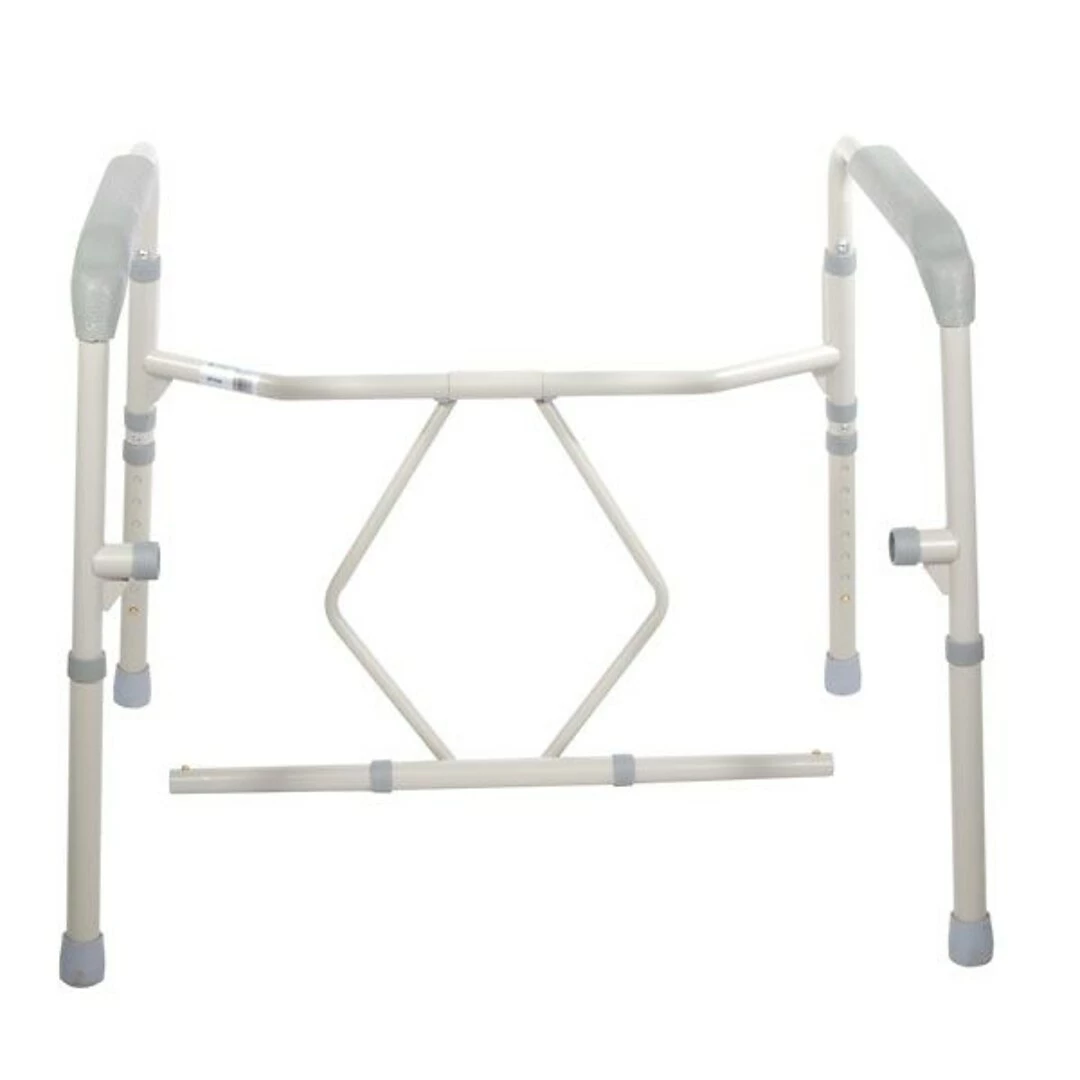 Drive Medical Heavy Duty Bariatric Folding Bedside Commode Seat - Image 2