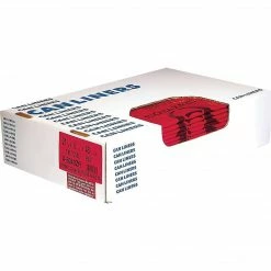 Heritage Bag Heritage 30 Gal. Biohazard Liners, Red, 43"L X 30"W, 100/Carton (A6043ZR)