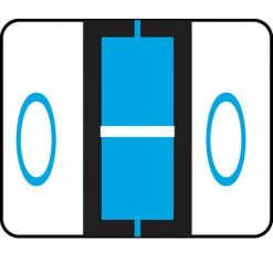 Medical Arts Press® TAB® Products Compatible Alpha Sheet Style Labels; Letter O