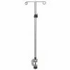 Omnimed Mobile I.V. Pole With Adjustable Clamp (741304)