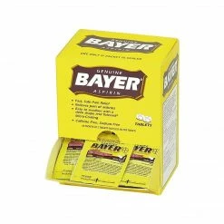 Bayer 325 Mg Aspirin Tablets, 2 Tablets/Packet, 50 Packets/Box (7533-50X12-SBA)