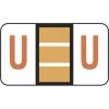 Medical Arts Press® Jeter® Compatible 5100 Series Alpha Sheet Labels; "U"
