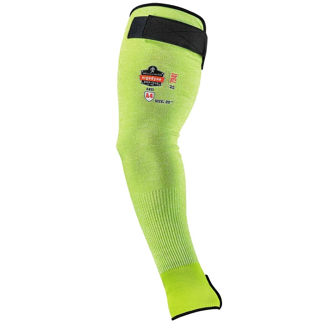 ProFlex By Ergodyne Ergodyne ProFlex 7941-PR Cut-Resistant Arm Sleeve, ANSI A4, Lime, 22 In, 144 Pairs (17949) - Image 6