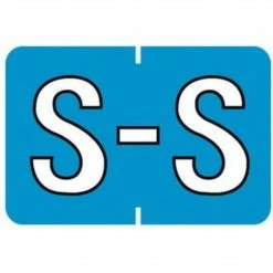 Medical Arts Press® Barkley® & Sycom® Compatible Alpha Sheet Style Labels, "S"