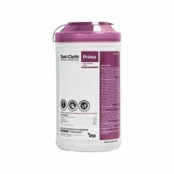 Sani-Cloth Prime Extra-Large Germicidal Disposable Wipes, 70/Canister, 6 Canisters/Carton (P24284CT)