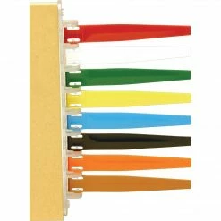 Unimed Exam Room Standard Signal Flags, Primary Colors, 8 Flags