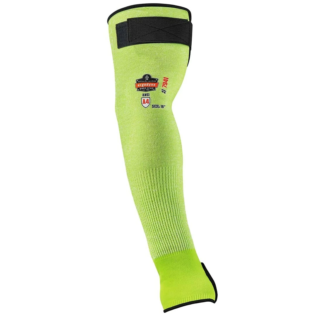 ProFlex By Ergodyne Ergodyne ProFlex 7941-PR Cut-Resistant Arm Sleeve, ANSI A4, Lime, 18 In, 144 Pairs (17947) - Image 6