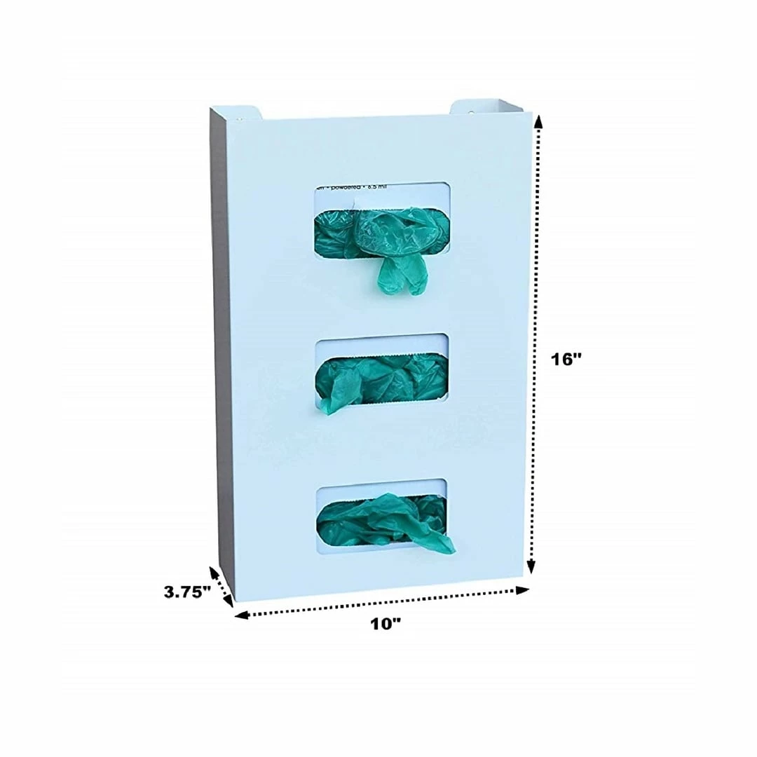 Omnimed Triple Glove Box Dispenser In Painted Steel (305342) - Image 2