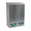 Omnimed Double Bulk PPE Dispensers, Stainless Steel (307022)