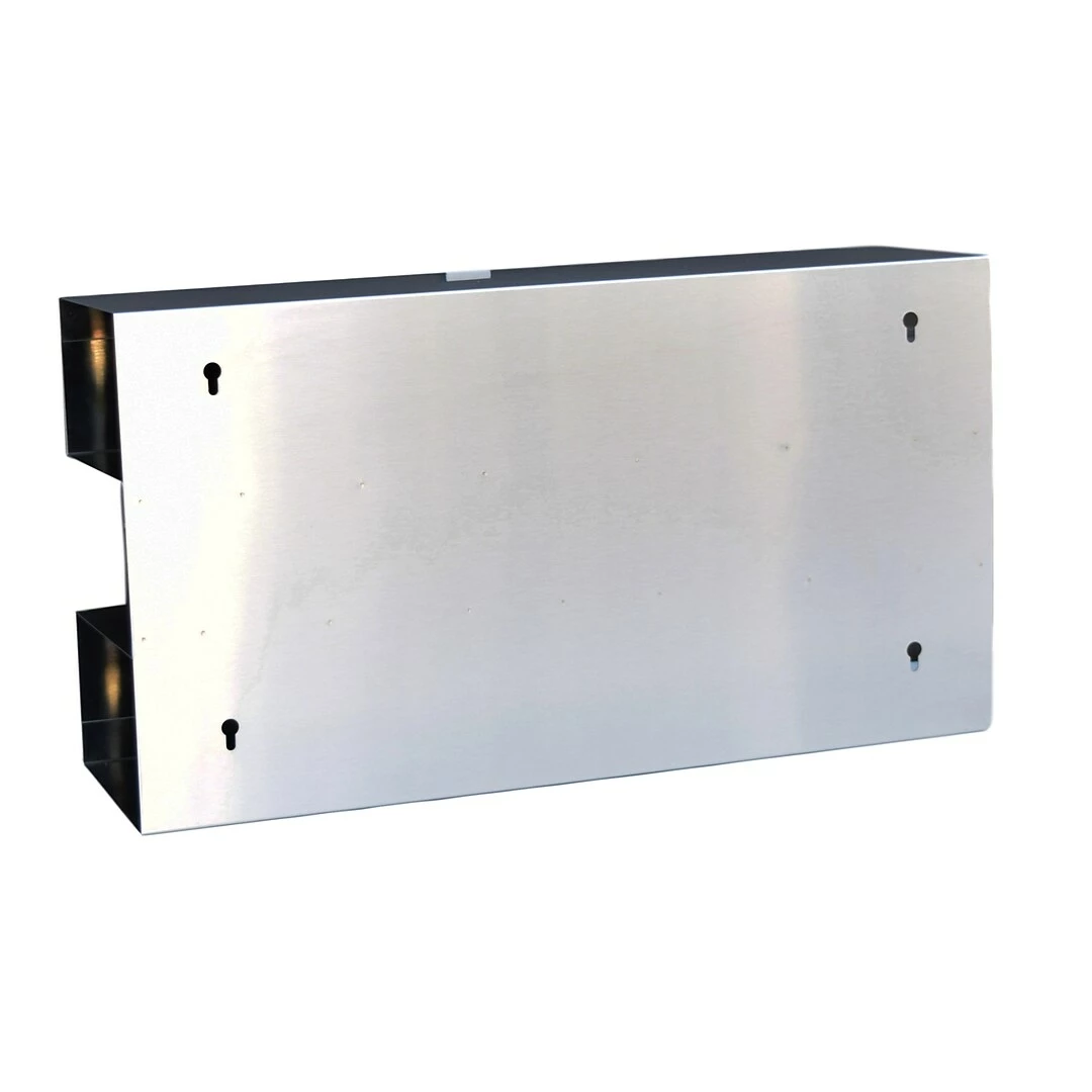 Omnimed Top Open Quad Glove Box Holder, Stainless Steel (305385) - Image 3