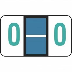 Medical Arts Press® Jeter® Compatible 5100 Series Alpha Roll Labels, "O"