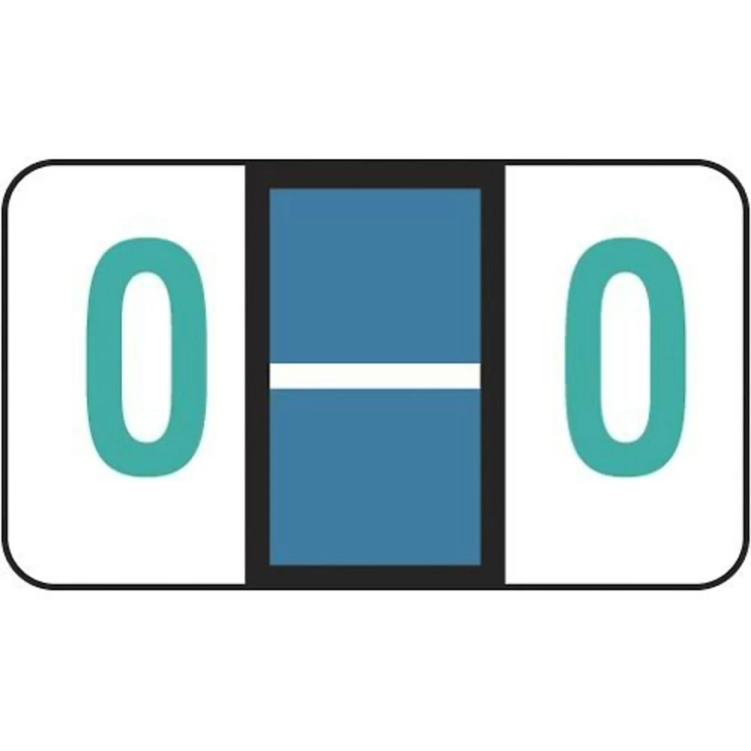 Medical Arts Press® Jeter® Compatible 5100 Series Alpha Roll Labels, "O"