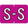 Medical Arts Press® Colwell Jewel Tone® Compatible Alpha Binder Sheet Labels; "S"