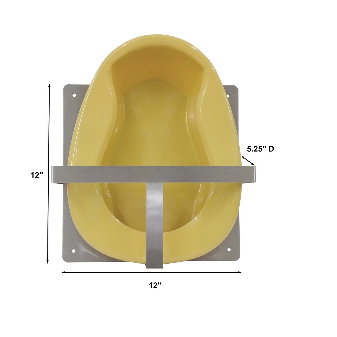 Omnimed Stainless Steel Single Bedpan Rack (303012) - Image 2