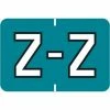 Medical Arts Press® Colwell Jewel Tone® Compatible Alpha Binder Sheet Labels; "Z"