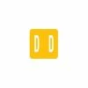 Medical Arts Press® GBS® Compatible 1900 Series Alpha Roll Labels; "D"