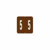 Medical Arts Press® GBS® Compatible 1900 Series Numeric Roll Labels; "5"
