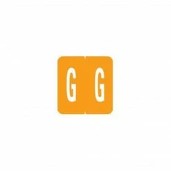 Medical Arts Press® GBS® Compatible 1900 Series Alpha Roll Labels; "G"