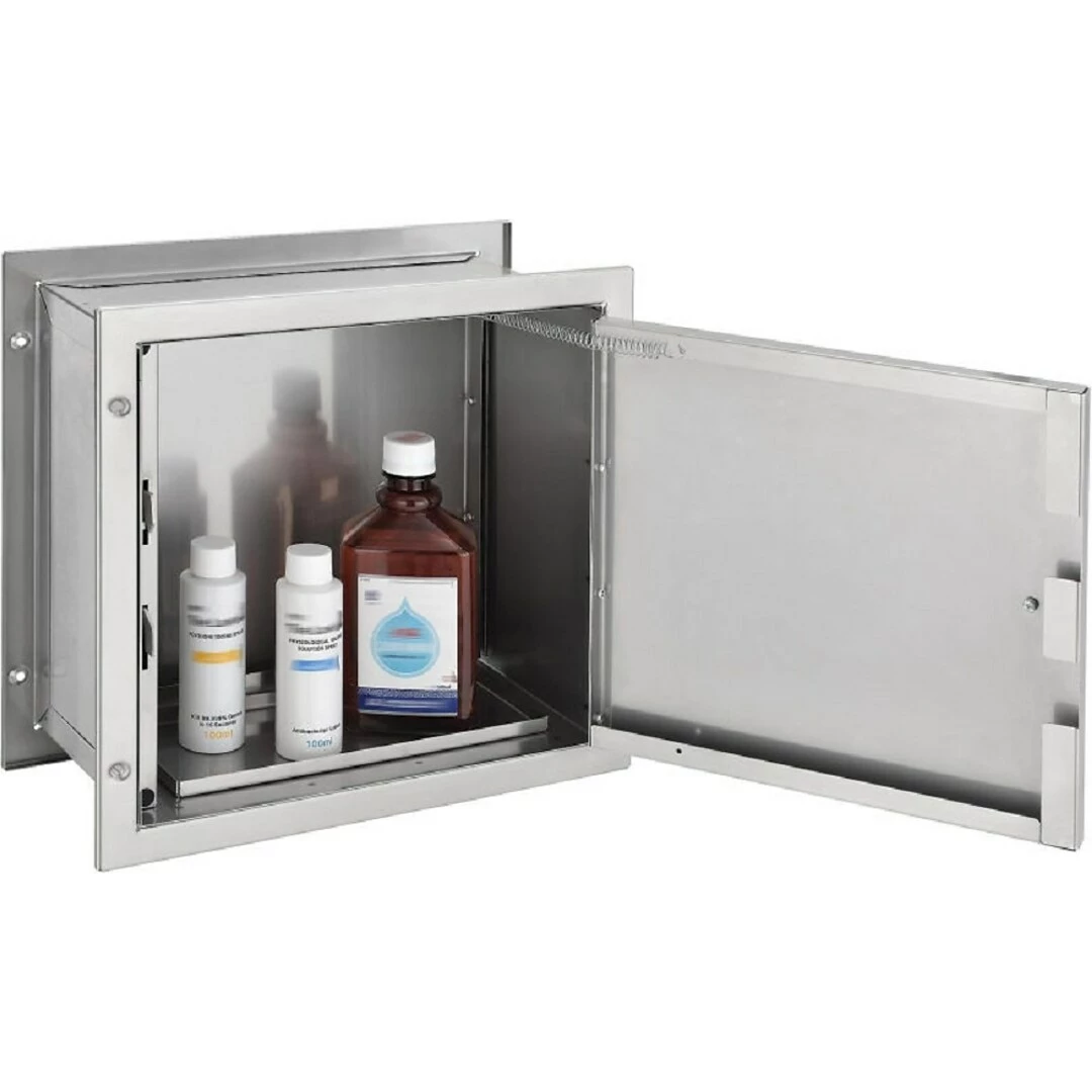 Omnimed Non-Sterile Pass-Thru Narcotic Cabinets 3.5"- 5" Wall Thickness, (181785) - Image 3