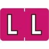 Medical Arts Press® Colwell Jewel Tone® Compatible Alpha Binder Sheet Labels; "L"