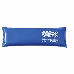 Cando Colpac Blue-Vinyl Reusable Cold Pack, Throat/Ob-Gyn (3 X 11")