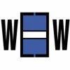 Medical Arts Press® Jeter® Compatible Alpha Roll Style Labels, "W"