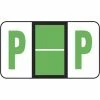 Medical Arts Press® POS® Systems Compatible 3300 Series Alpha Sheet Labels; "P"