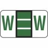 Medical Arts Press® Jeter® Compatible 5100 Series Alpha Roll Labels, "W"