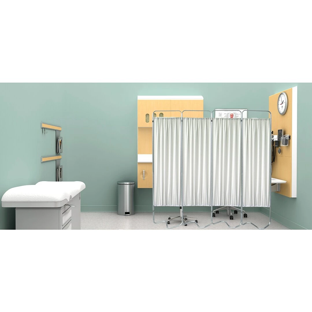 Omnimed Privacy Screen With 3 Frost Panels (153053-45) - Image 2