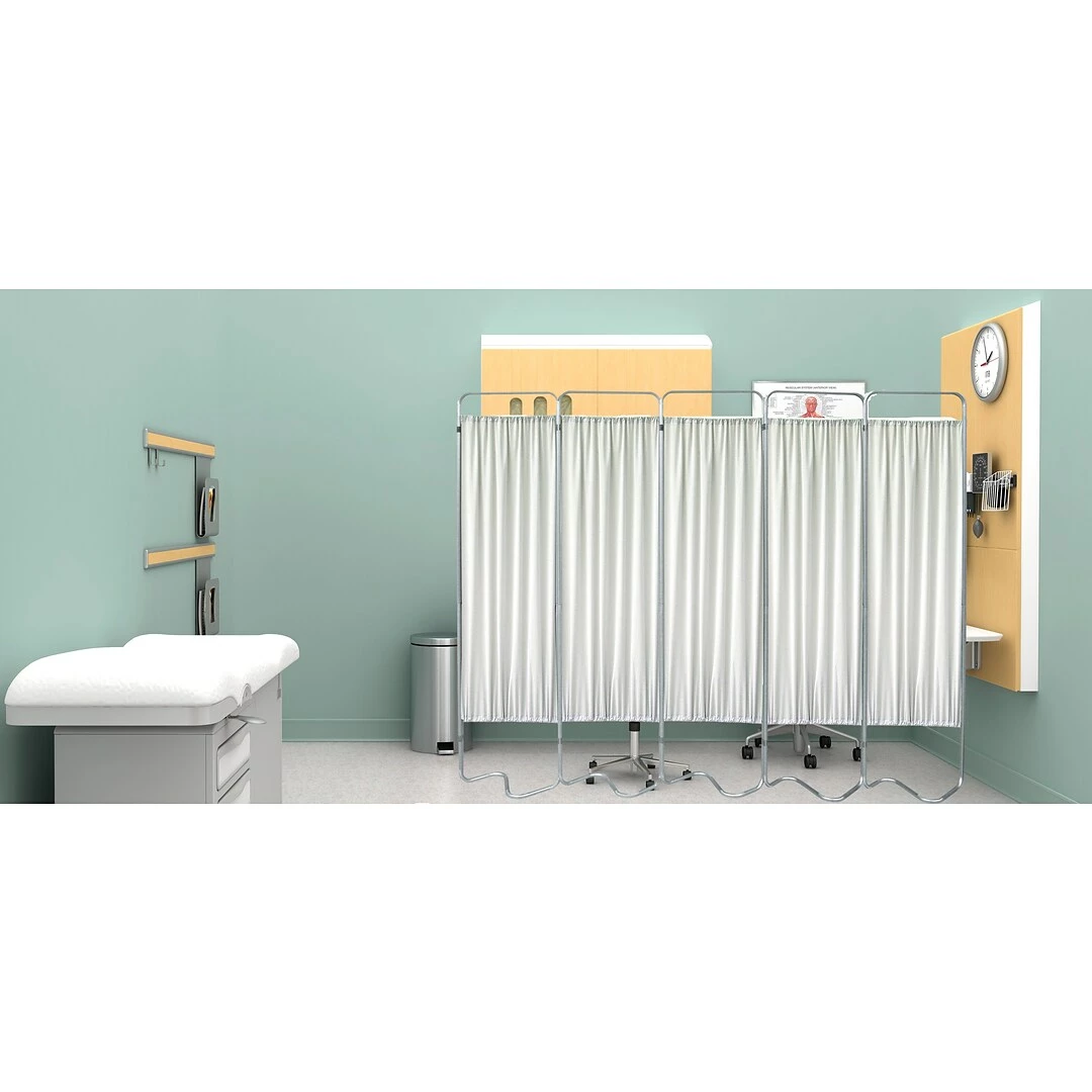 Omnimed Privacy Screen With 5 Frost Panels (153055-45) - Image 2