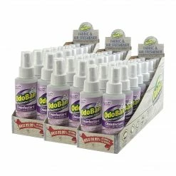ODOBAN Disinfectant Spray, Lavender, 4 Fl. Oz., 48/Pack (91LAV4OZ48-STP)