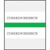Medical Arts Press® Standard Preprinted Chart Divider Tabs; Correspondence, Green