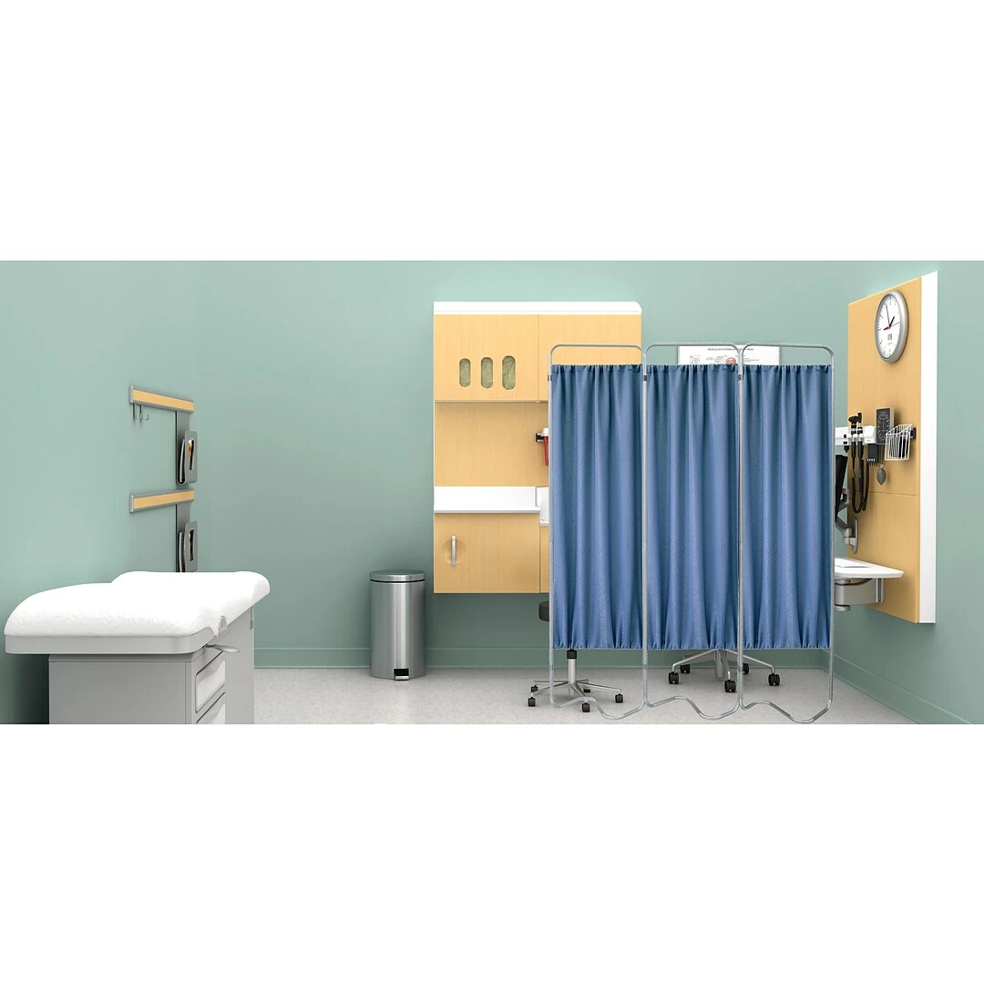 Omnimed Privacy Screen With 3 White Panels (153053-10) - Image 2