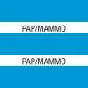 Medical Arts Press® Large Chart Divider Tabs; Pap/Mammo, Lt. Blue