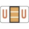 Medical Arts Press® Jeter® Compatible 5100 Series Alpha Roll Labels, "U"