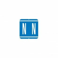 Medical Arts Press® GBS® Compatible 1900 Series Alpha Roll Labels; "N"