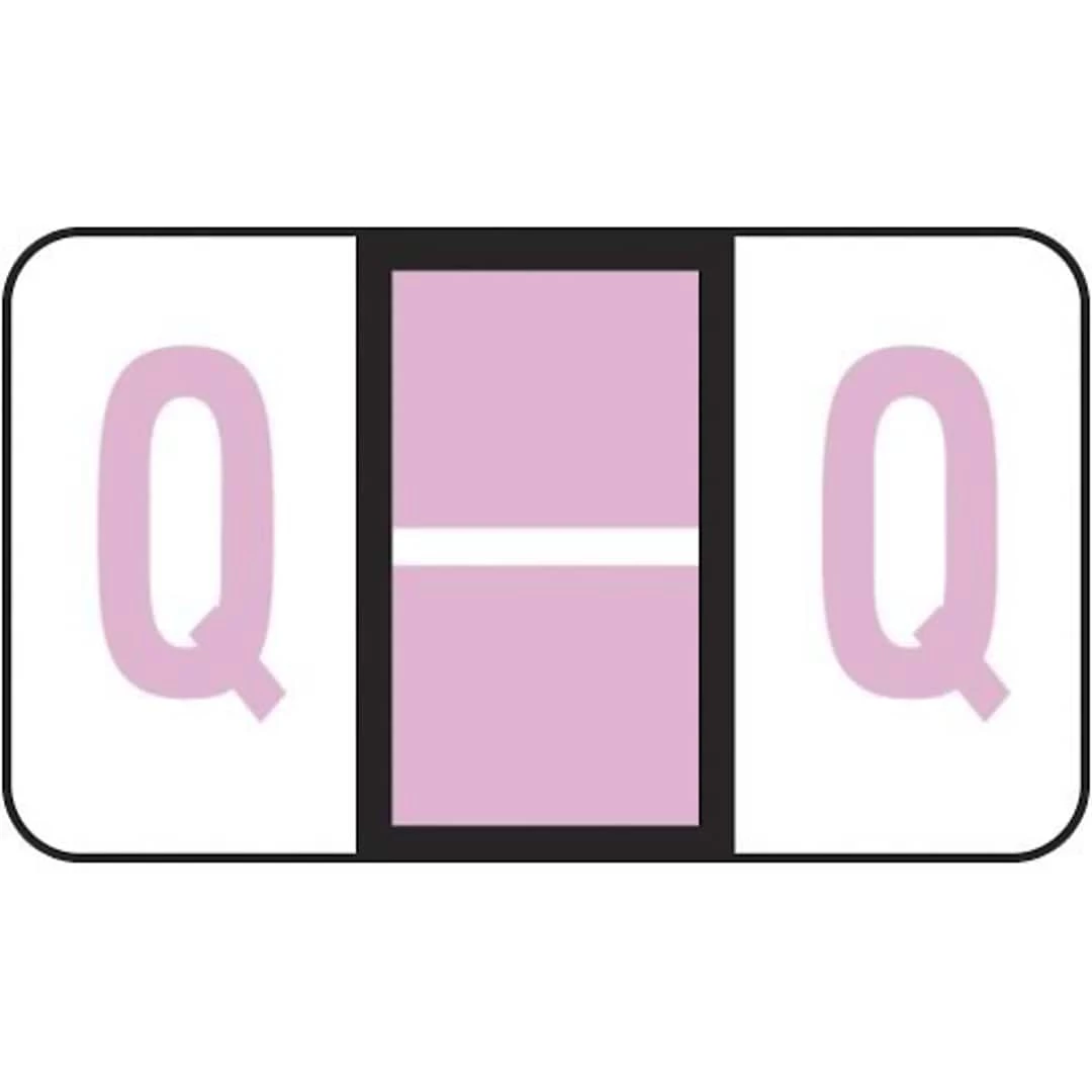 Medical Arts Press® Jeter® Compatible 5100 Series Alpha Roll Labels, "Q"