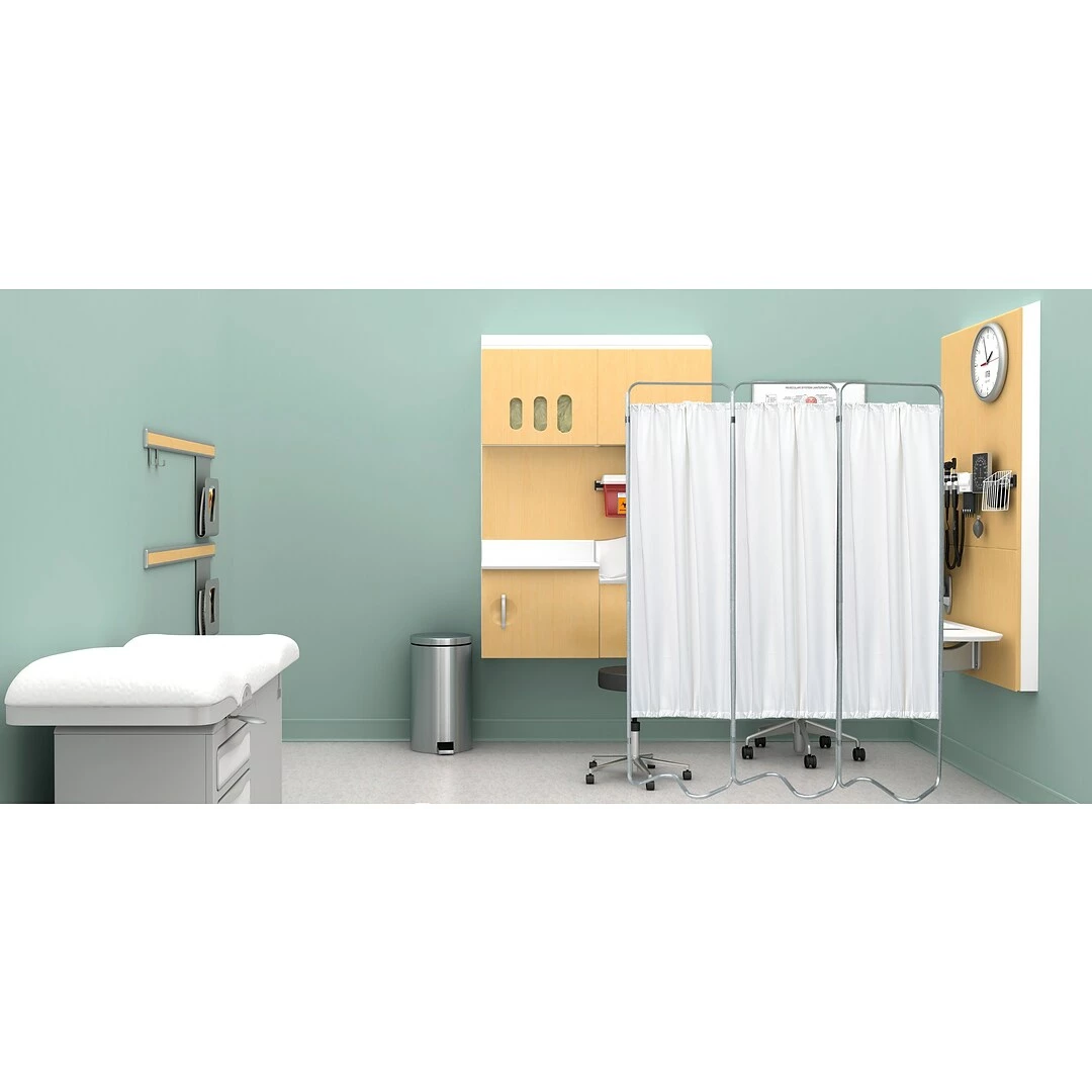 Omnimed Privacy Screen With 2 Frost Panels (153052-45) - Image 2